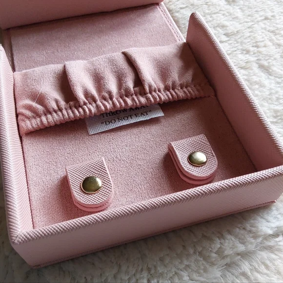 🌺 NWT Kendra Scott Blush Pink Jewelry Travel Case - Picture 5 of 10